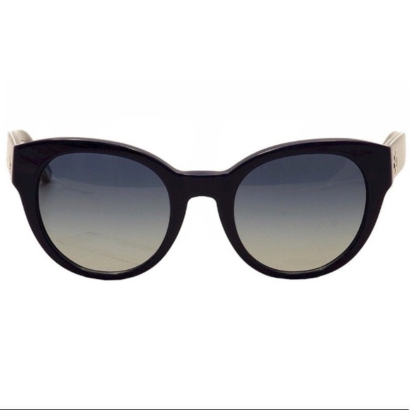 tory burch // navy + black sunnies w/blue lenses - Picture 6 of 7